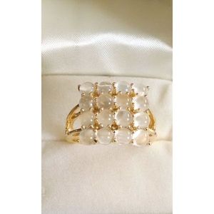 Women's Handmade Rainbow <b>Moonstone</b> Ring in 925 Sterling Silver Marquise Shape Natural Stone for Everyday Wear by Shah Gems - Product Image 1