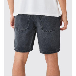 2025 Street Wear mode été Jean Denim coupe ample confortable sensation Denim Shorts avec Logo personnalisé respirant Shorts - Product Image 2