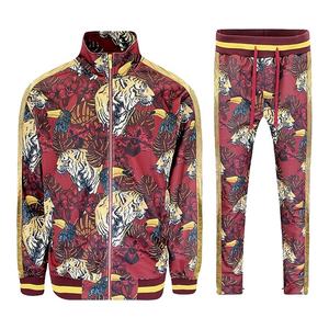 Chaqueta con cremallera totalmente personalizable, pantalón, conjunto de chándal, estilo informal de invierno, tela de lana estampada, precios al por mayor de Pakistán - Product Image 1