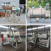 Mélangeur chimique quotidien industriel de palette de mélangeur du ruban 500l pour la poudre détersive sèche