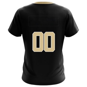 Camiseta de fútbol americano de etiqueta privada para hombres y venta al por mayor diseñe su propia camiseta de fútbol americano de sublimación - Product Image 2