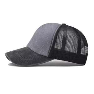 Gorra de malla de béisbol de 6 paneles | Gorra de camionero con bordado de logotipo personalizado para el estilo veraniego diario - Product Image 2
