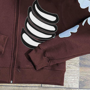 Conjunto de Sudadera con Capucha y Pantalones Cortos para Hombre de la Mejor Calidad, Color Liso, Manga Larga, Ropa Urbana con Logotipo Personalizado - Product Image 4