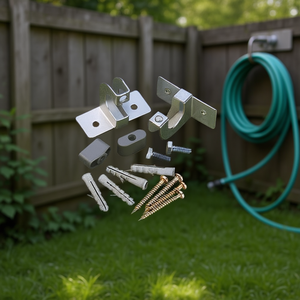 Claber Ensemble de 2 supports muraux pour tuyaux et enrouleurs de jardin Modèle 8711 - Product Image 3