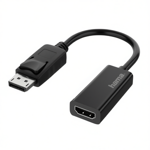 Adaptateur et connecteur vidéo DisplayPort vers HDMI noir, modèle 00200335 - Product Image 2
