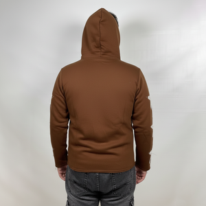 Vente en gros directe d'usine Nouveauté Hommes 100% coton Sweat-shirts Design personnalisé Vêtements décontractés d'hiver Style uni à capuche basiques Sweat-shirts - Product Image 2