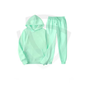 Conjunto Deportivo Unisex de Alta Calidad, Lavado Ácido, Cómodo, Transpirable, con Capucha, Último Diseño de Otoño, 100% Algodón, Ligero - Product Image 1