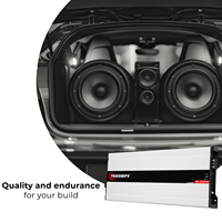 Amplifier Monoblock Taramps HD 10000 1 Ohm 10.000W RMS Full Range Kelas D Crossover RCA Bass Boost 90dB SNR 14.4V Audio Mobil