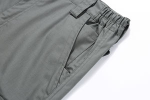 Pantalones Cortos Deportivos Casuales para Hombre, de Lona, Transpirables, de Secado Rápido, con Cintura Elástica, para Gimnasio, Entrenamiento, Aire Libre - Product Image 3