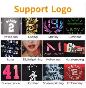 Sudadera con capucha de gran tamaño para hombre 100% algodón bordado Elegante ropa de calle moda OEM logotipo personalizado proveedor de fábrica de lana - Product Image 6