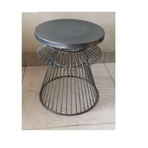 Mesa de centro de hierro moderna mesa de centro elegante ecológica para decoración de sala de estar y salón al por mayor para Diwali - Product Image 2