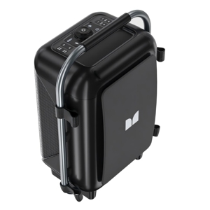 Quái vật xách tay karaoke ngoài trời dễ dàng để thực hiện màu xanh răng loa âm thanh Máy nghe nhạc không dây màu xanh răng loa với microphone - Product Image 3