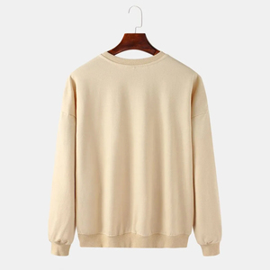 Material de algodón Spandex Sudadera con cuello en V de alta calidad Nueva sudadera con cable de alta calidad Sudadera transpirable para hombre - Product Image 2