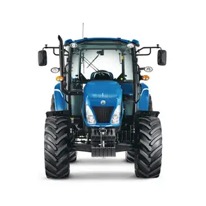 90HP Best Used and New Holland T1104 Tractor With Original Radio Air Conditioner 110hp Reasonable Price Tractor for sale