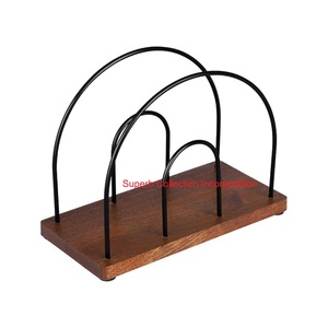 Servilletero de Metal con patrón Floral rojo de alta calidad, dispensador de pañuelos para mesa de comedor y Decoración de cocina, vajilla de colección excelente - Product Image 2