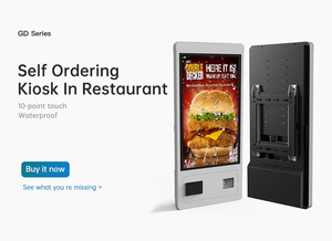 TouchWo - Quioscos de Pago con Pantalla Táctil PCAP Personalizables de 21.5 Pulgadas, Sistema POS para Interiores con Impresora Térmica 1920*1080 SDK - Product Image 5