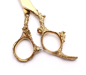 Tijeras para el pelo, tijeras de peluquería, maquinilla de afeitar para peluquero, tijeras giratorias para el pulgar, mango giratorio, tijera giratoria - Product Image 5