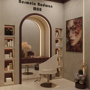 Meubles de salon, lit de beauté, présentoir LED, mobilier d'extérieur, présentoir à parfums, vitrine, chaise de maquillage et de manucure sur mesure - Product Image 2