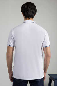 เสื้อยืดแขนสั้นผู้ชายสไตล์ลำลอง OEM ดีไซน์ใหม่ รับทำโลโก้ สีพื้น ผ้าเจอร์ซีย์ถัก ระบายอากาศได้ดี - Product Image 5