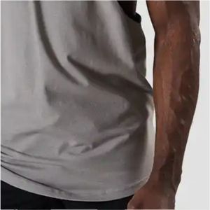 OEM Wholesale Men's Plain <b>Muscle</b> Gym <b>Vest</b> Quick Dry Fitness Sports Tank Top Breathable Bodybuilding Stringer for Quick Dry - Product Image 5