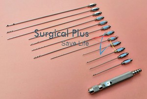 Juego de 12 Piezas para Liposucción y Trasplante de Grasa con Mango y Bandeja Estéril - Product Image 5