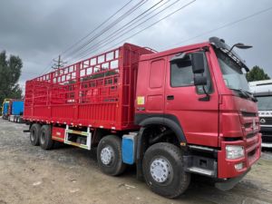 Camión Volquete Pesado Diésel Usado SINOTRUK HOWO 8X4, Motor Weichai de 351-450HP, Euro 2, 20-25T GVW, Volante a la Izquierda, para Minería - Product Image 2