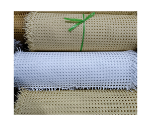 Material plástico sintético rollo de ratán caña cincha precio barato muebles naturales tela mimbre agricultura producto - Product Image 1