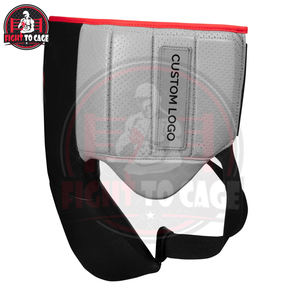 Protège-aine de boxe en cuir durable, léger, respirant, avec impression de logo personnalisé pour hommes - Vente en gros - Product Image 3