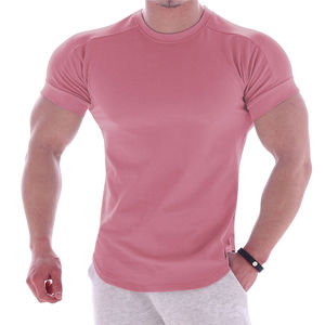 Workout <b>T</b> <b>shirts</b> Crew Neck Short Sleeve <b>Muscle</b> Fitness Men Gym <b>T</b> <b>Shirts</b> Fitted Cotton Polyester Men's <b>T</b> <b>shirts</b> - Product Image 5