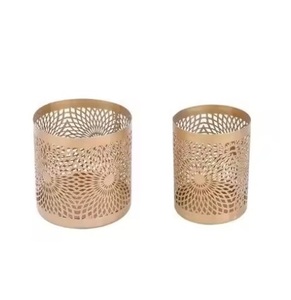 Luxuries metal <b>candle</b> votive suitable for modern weddings, patios & holiday decoration hot selling - Product Image 1