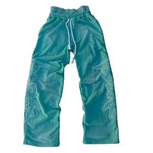 Pantalon de jogging pour homme avec logo brodé personnalisé par le fabricant, en coton léger, imperméable, décontracté, taille XL, double ceinture - Product Image 3