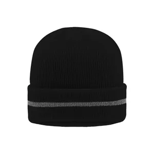 Berretto Riflettente Personalizzabile con Adesivi e Luci Riflettenti Promozionali per Merchandising - Product Image 5