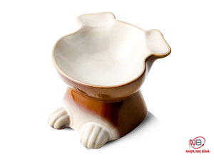 Tazón de plástico para mascotas con forma de perro, respetuoso con el medio ambiente, fabricante OEM, para uso en interiores pequeños, precios al por mayor para gatos - Product Image 6