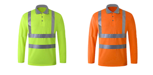 Camisetas de Manga Larga con Logotipo Personalizado, Material Reflectante, Ropa de Trabajo de Seguridad, Camiseta de Seguridad Reflectante para Hombre - Product Image 4