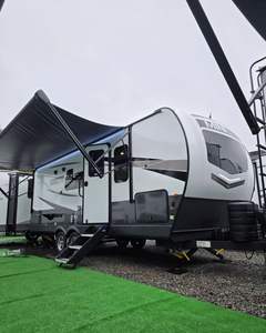 Mini-caravane moderne légère, imperméable, pour voyages d'aventure. - Product Image 6