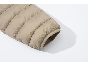 Veste d'hiver longue à capuche pour homme, légère, thermique, matelassée, résistante à l'eau, coupe-vent, chaude, décontractée, vêtements d'extérieur - Product Image 5