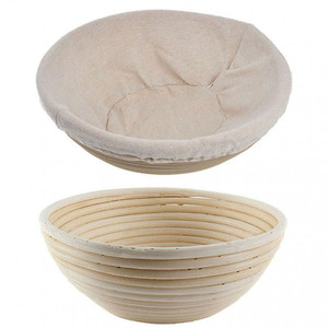 Natural Wooden Rattan Eco-friendly Sustainable Oval Customizable Size Baking Fermented <b>Bread</b> Proofing <b>Basket</b> Bowl - Product Image 1