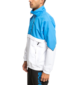 Haute qualité automne personnalisé Polyester toile support Vintage coupe-vent capuche veste pour hommes nouvelle mode surdimensionné imperméable - Product Image 5