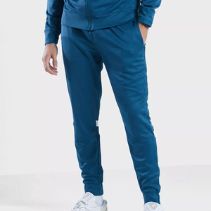 Chándal cortavientos ajustado a la moda para hombre, ropa de entrenamiento de algodón 100%, Color sólido, cómodo para el invierno - Product Image 5