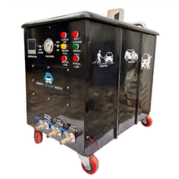 Machine de décarbonisation de moteur semi-automatique