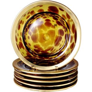 ชามเรซินที่ปลอดภัยสำหรับอาหารทำด้วยมือมีลวดลายเรซินที่ใช้บรรจุสลัด - Product Image 6