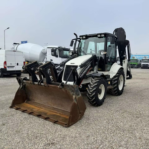 Usado Hidromek HMK 102 B Supra Mini cargador retroexcavadora frontal Tractor cargador con motor Kubota para la venta - Product Image 1