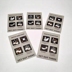 ป้ายแขวนทำจากกระดาษแข็งเคลือบด้านโลโก้บัตรข้อมูลแบรนด์ - Product Image 5