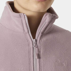 Chaqueta de lana transpirable para mujer, ropa de calle con logotipo personalizado, chaqueta de lana de estilo informal de invierno con cuello vuelto a la moda para mujer - Product Image 5