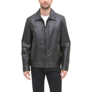 Veste en cuir pour homme, streetwear, imperméable, design personnalisé, fabrication en usine, style unique, qualité supérieure, veste en cuir 100% pur - Product Image 1