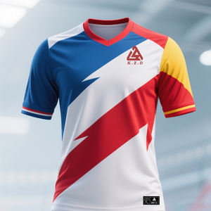 أطقم ملابس كرة القدم المطبوعة المخصصة للأطفال البالغين والفتيات-بدلة رياضية لكرة القدم للأطفال - Product Image 1