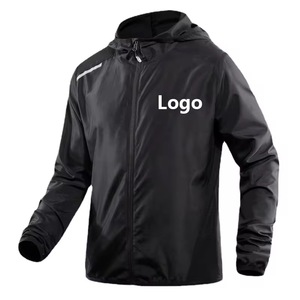 Veste matelassée à capuche légère pour homme 2025 Logo personnalisé Respirant Toile Coupe-vent Imperméable Couleur unie Mode d'hiver - Product Image 4
