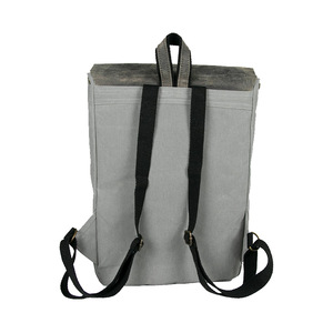 Outdoor Leather <b>Bag</b> High Quality Unique Design Panama Fabric Water Resistant Vintage <b>Bag</b> Made In Turkey Wholesale - Product Image 4
