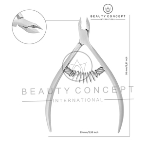 Alicates para Cutículas Pro SMART 30, Cuchillas de 4 mm, Acabado Satinado, Acero Inoxidable, Mecanismo de Resorte Ajustable, Apertura de Mandíbula Ancha, Profesional - Product Image 4