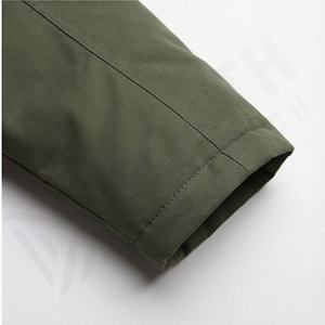 Parka d'hiver pour homme en polyester, veste réversible chaude et respirante, manteau isolé thermique, vêtements d'extérieur résistants, équipement de protection contre la neige - Product Image 6